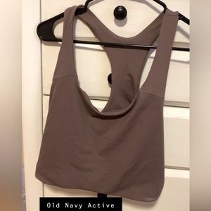 Old Navy Brown/ Mauve Active Powersoft Padded Sports Bra- Size: 3X